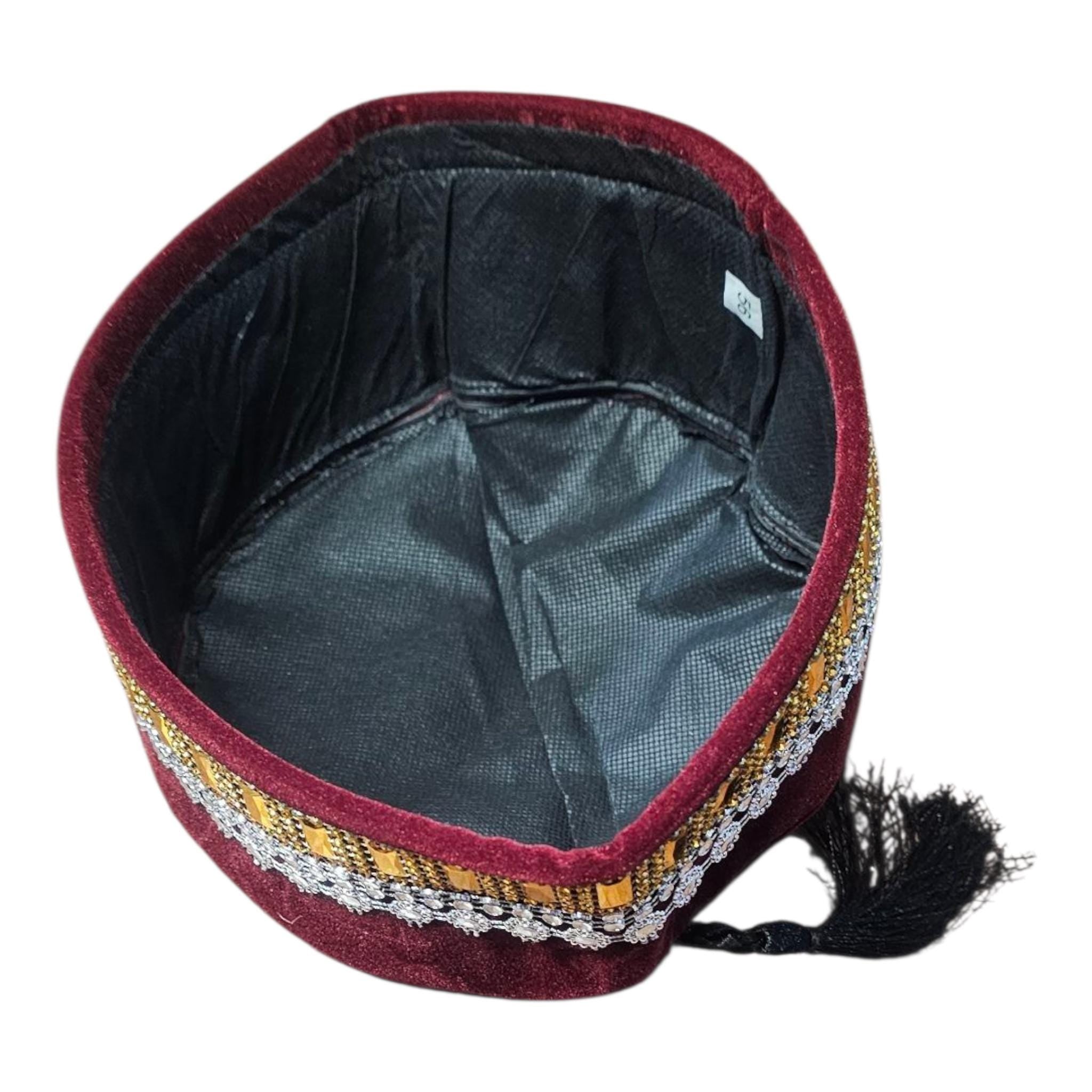 Africa Men Traditional King, Groom Wedding Anniversary Hat - Vicais