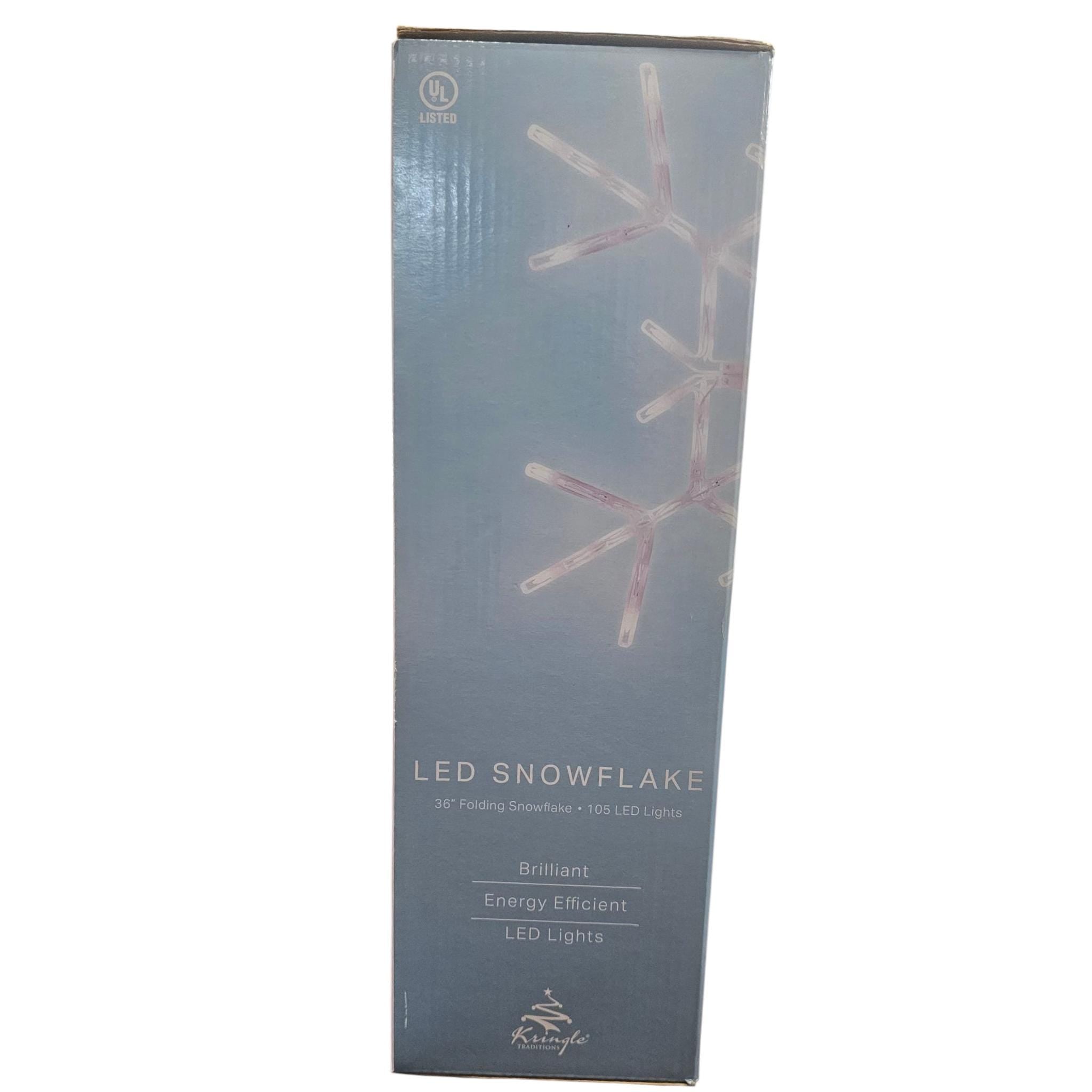 Holiday Festive Decor LED Snowflake String Lights Christmas lighting - Vicais