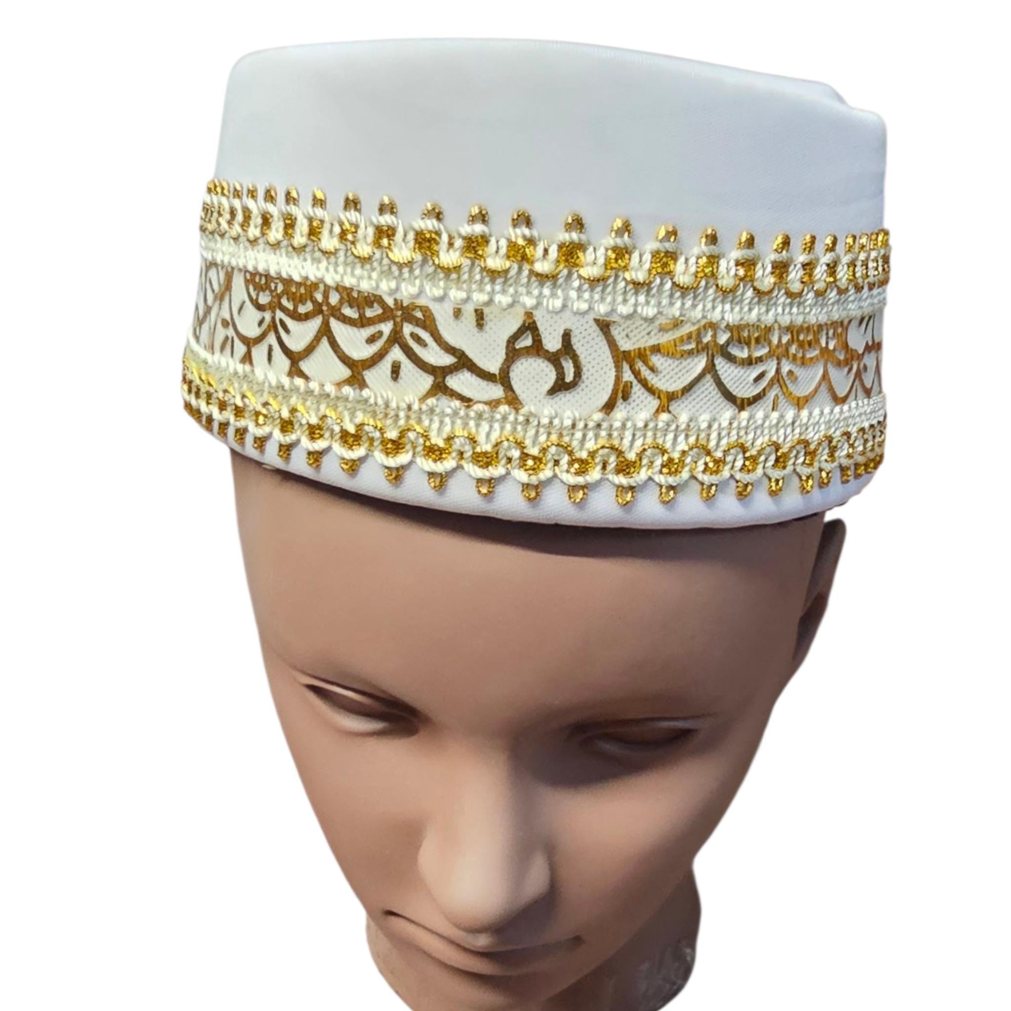 Africa Men Traditional King, Groom Wedding Anniversary Hat - Vicais