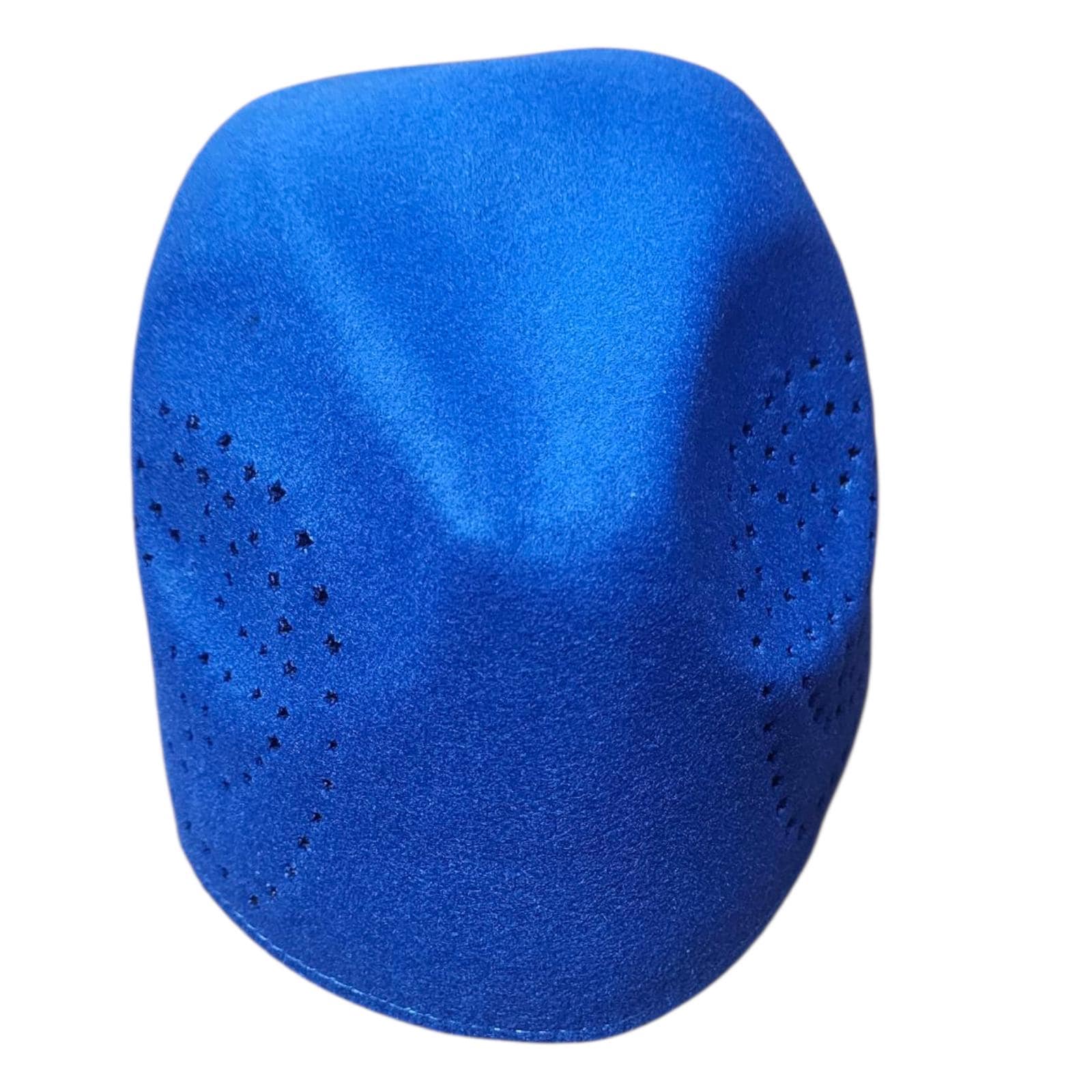 Burgundy Velvet African Hat, Traditional Groom Wedding Cap - Vicais