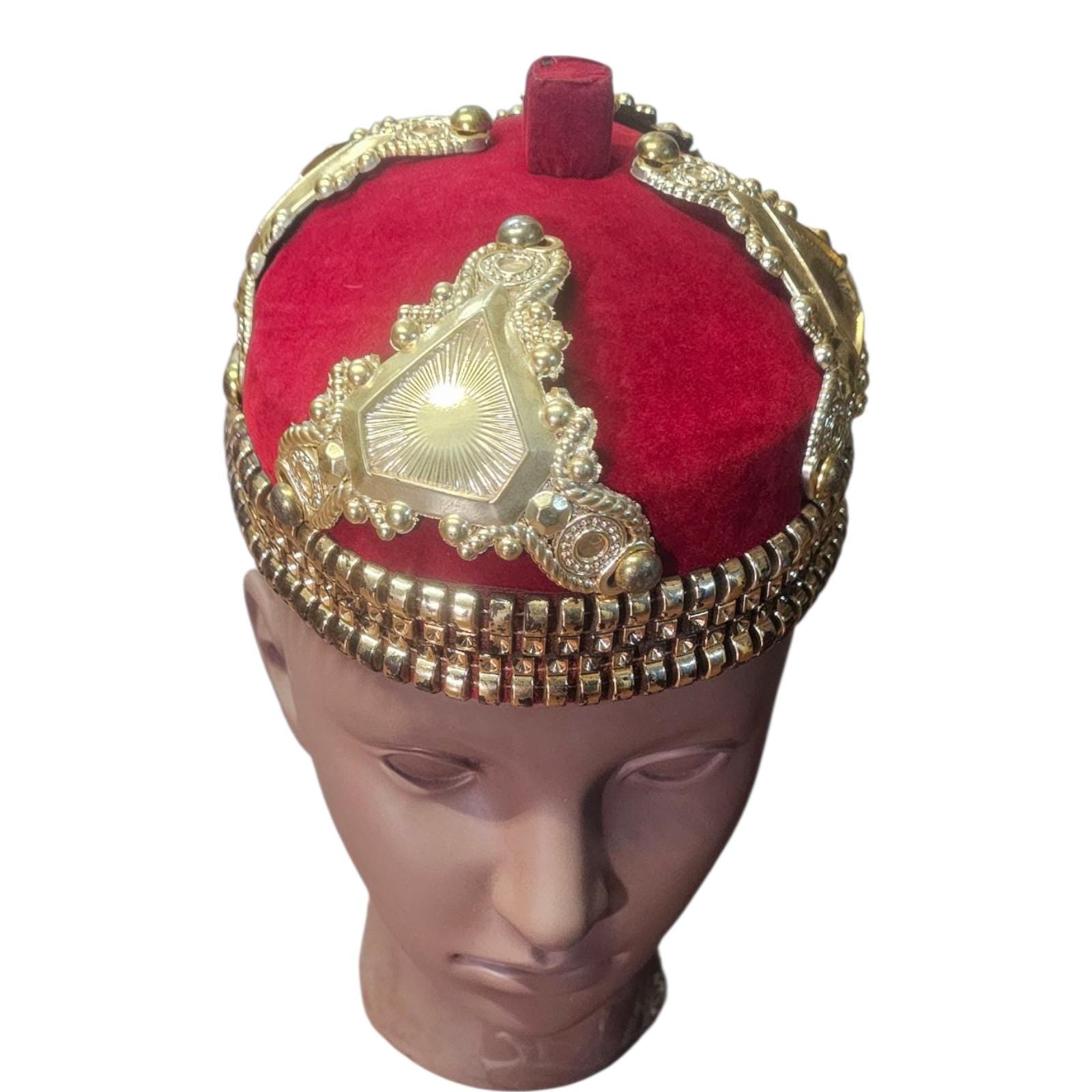Nigerian traditional king hat, Africa cap - Vicais