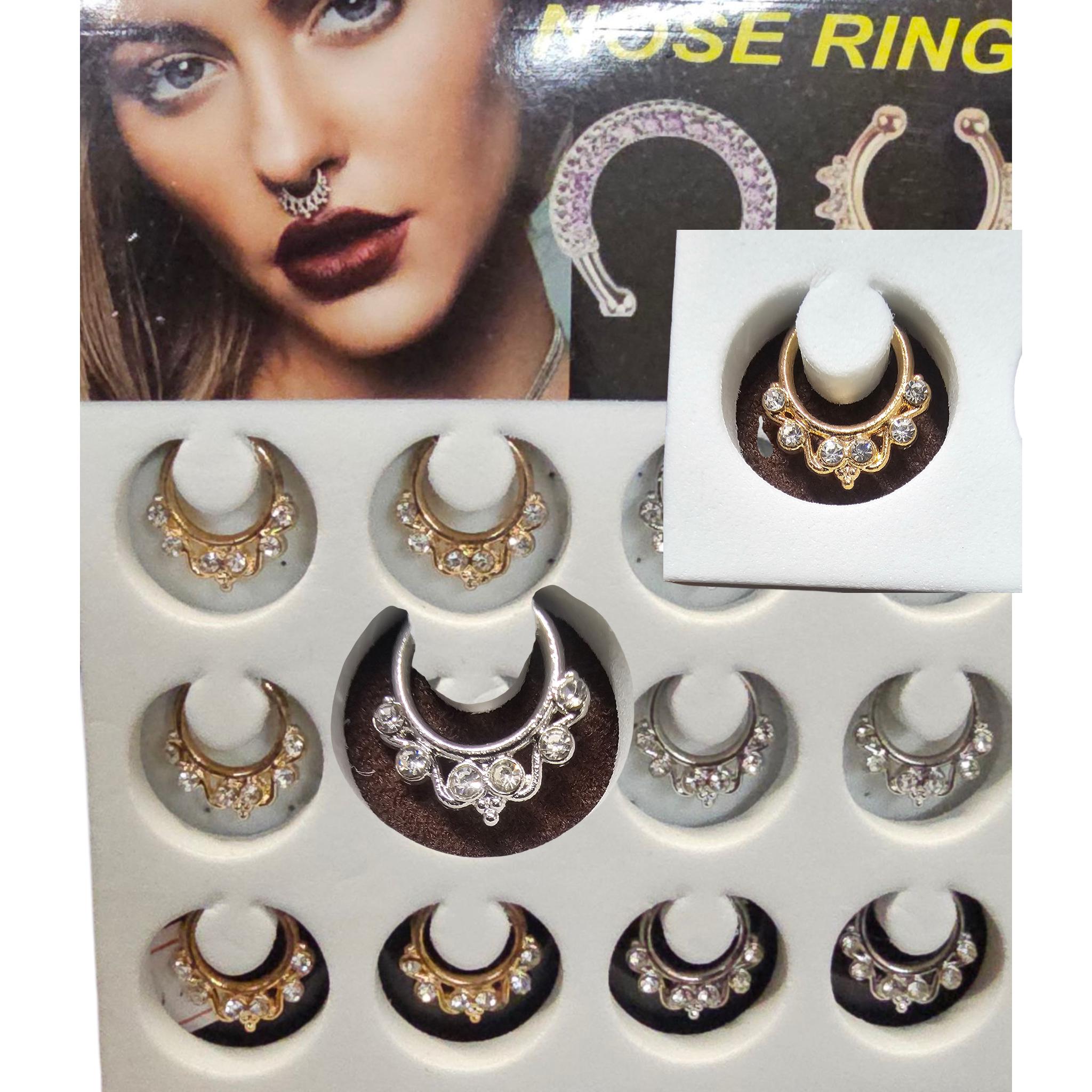 Fashion Nose ring Surgical Steel, Women's Fashion Jewelry - Vicais
