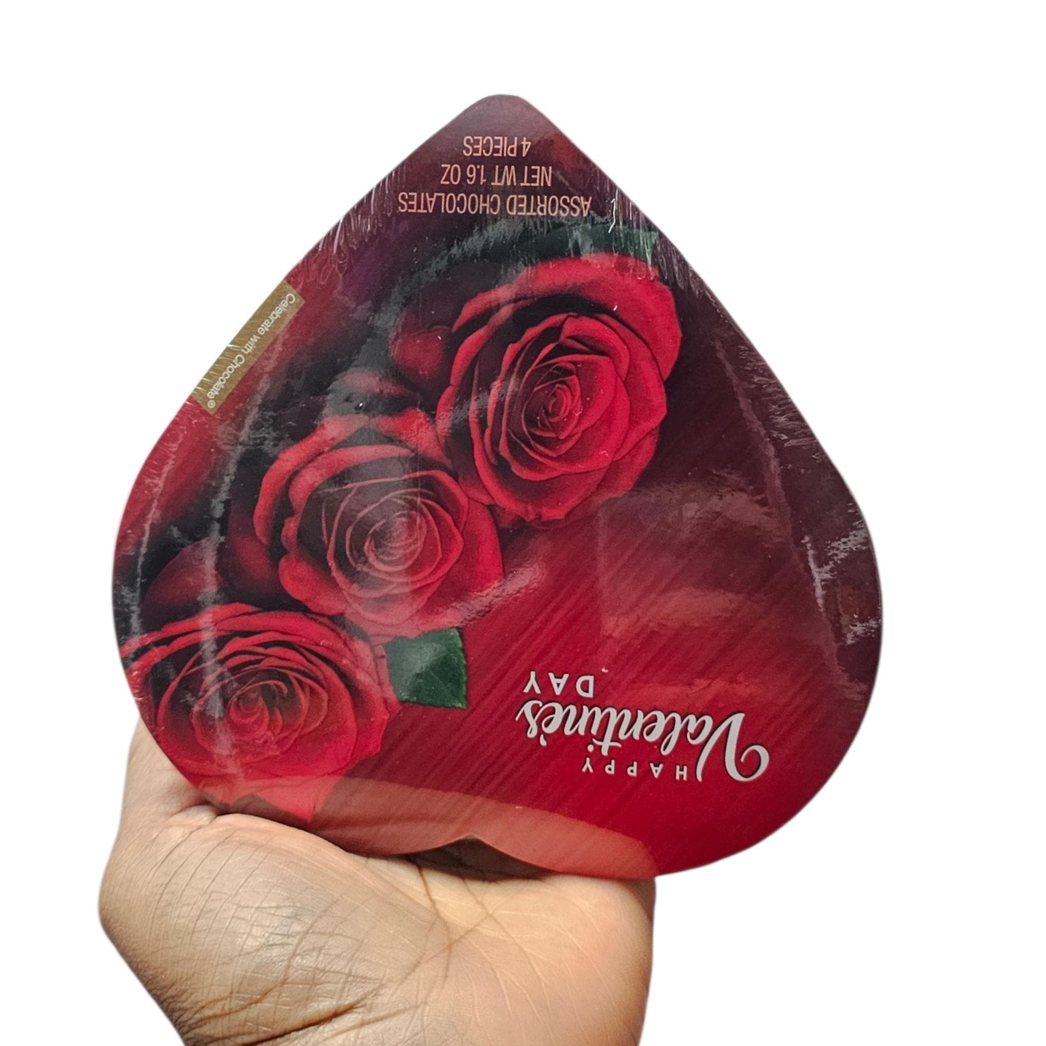 Valentines Day Gift Basket Set brown Teddy Bear Plush And Milk Chocolate - Vicais