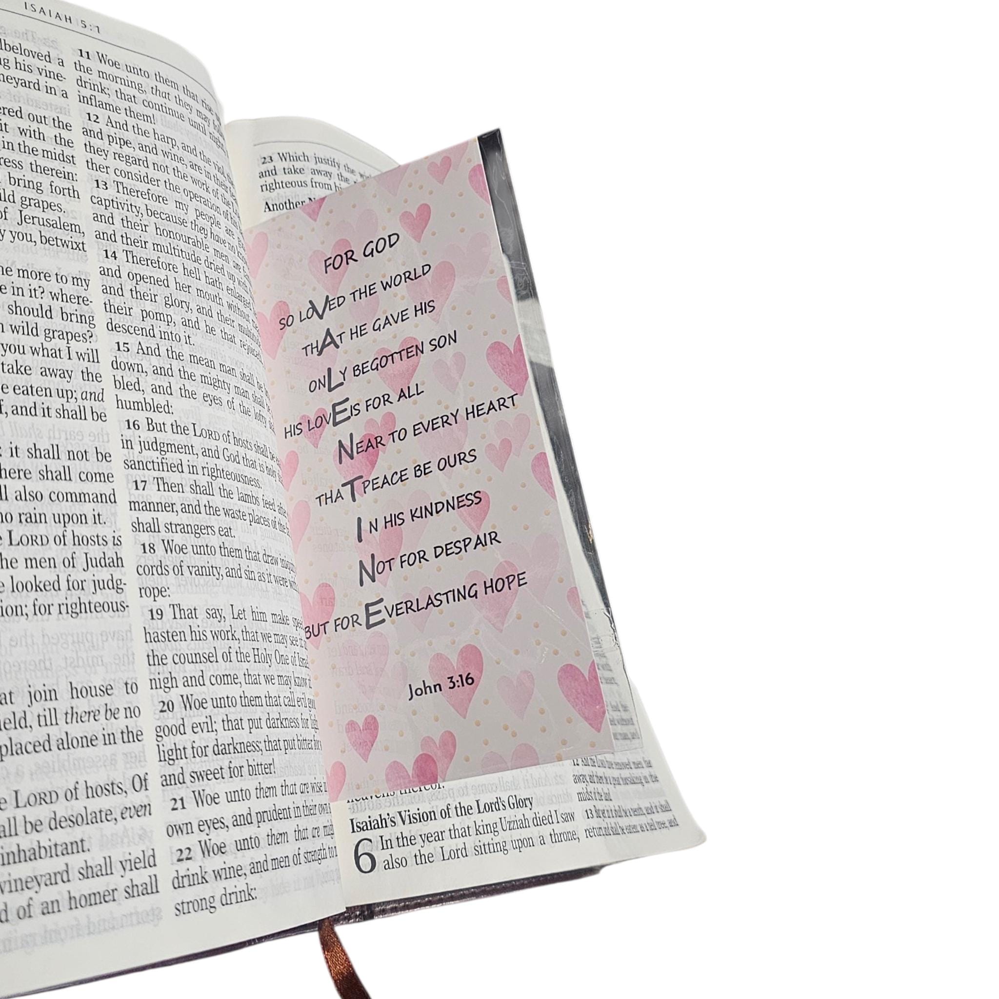Cards Bookmarks for Bible Religious Verse for studying - Vicais