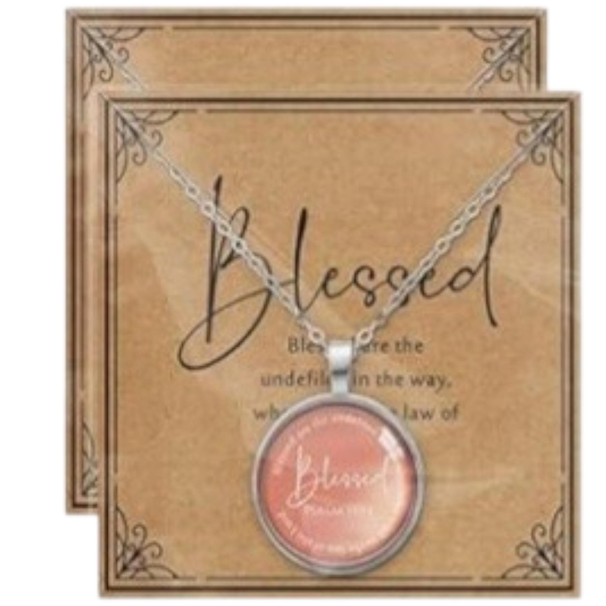 Inspirational Bible Verse Necklace, Religious Gift for Women - Vicais