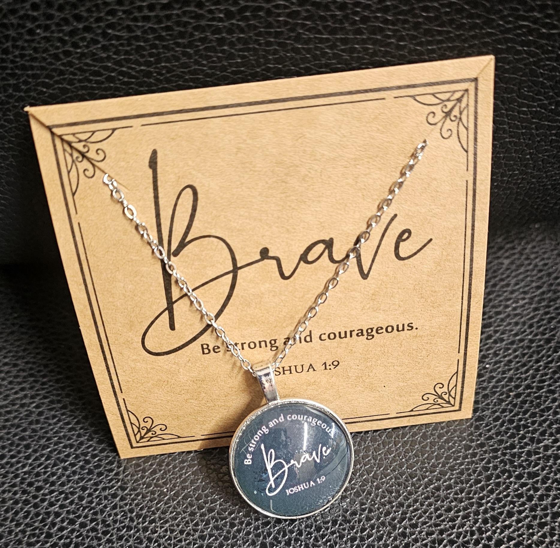 Bible Verse Stainless Steel Necklace - Religious Gift for Women - Vicais