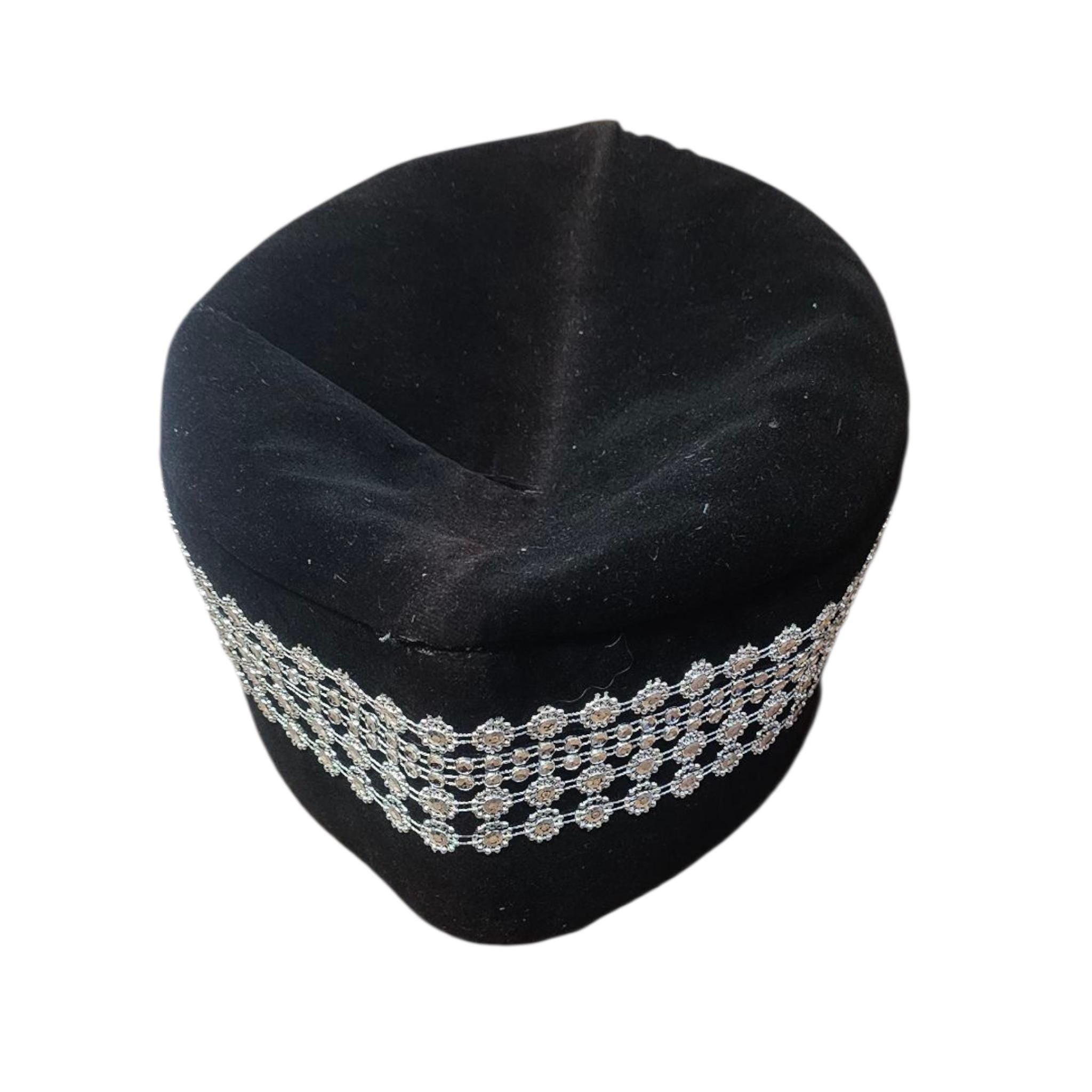 Africa Men Traditional King, Groom Wedding Anniversary Hat - Vicais