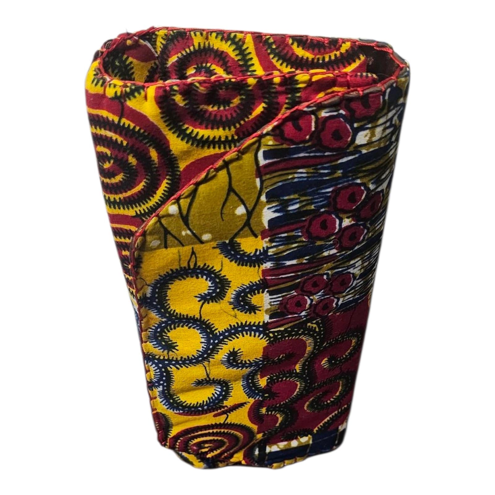 Africa wax cotton print evening bag - Vicais