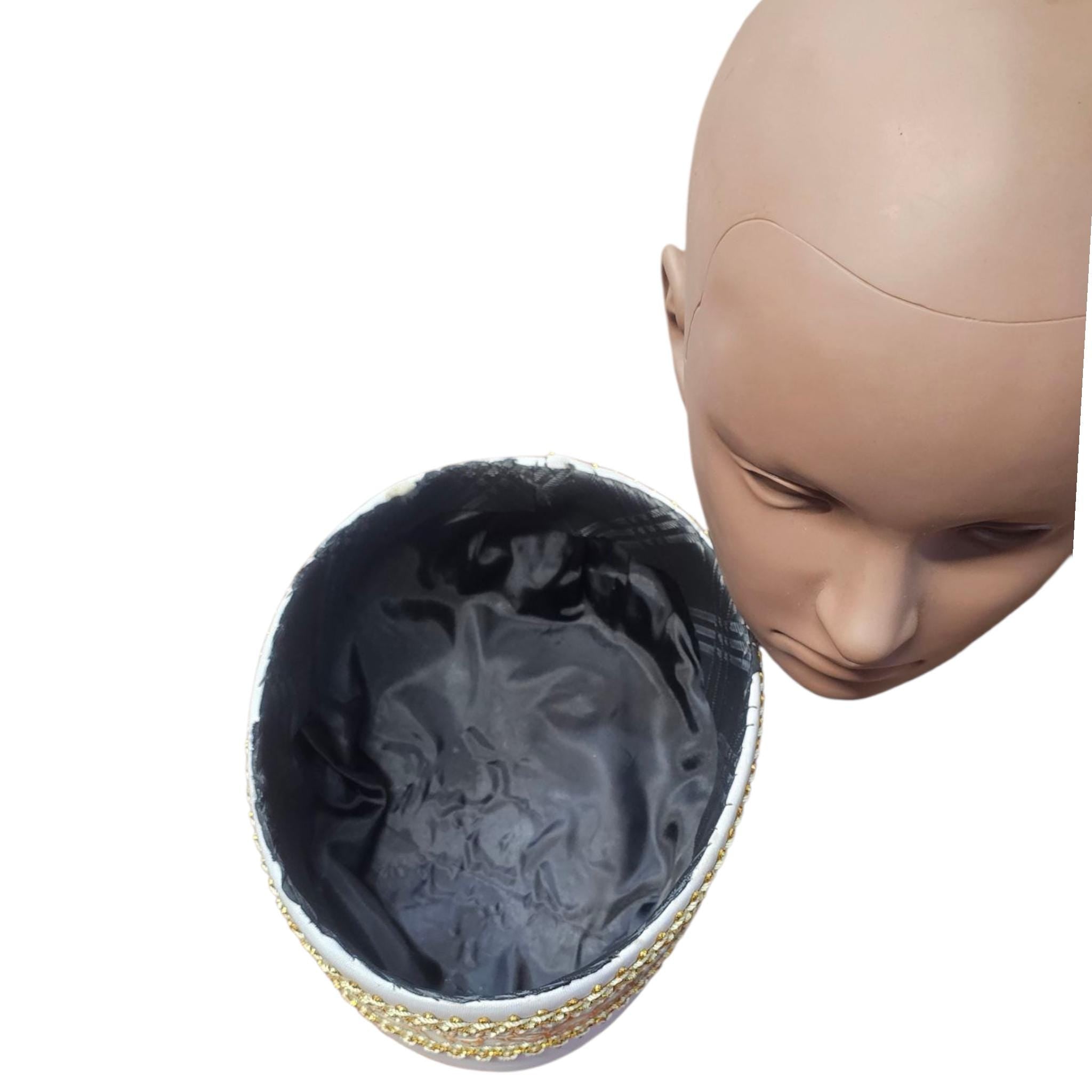 Africa Men Traditional King, Groom Wedding Anniversary Hat - Vicais