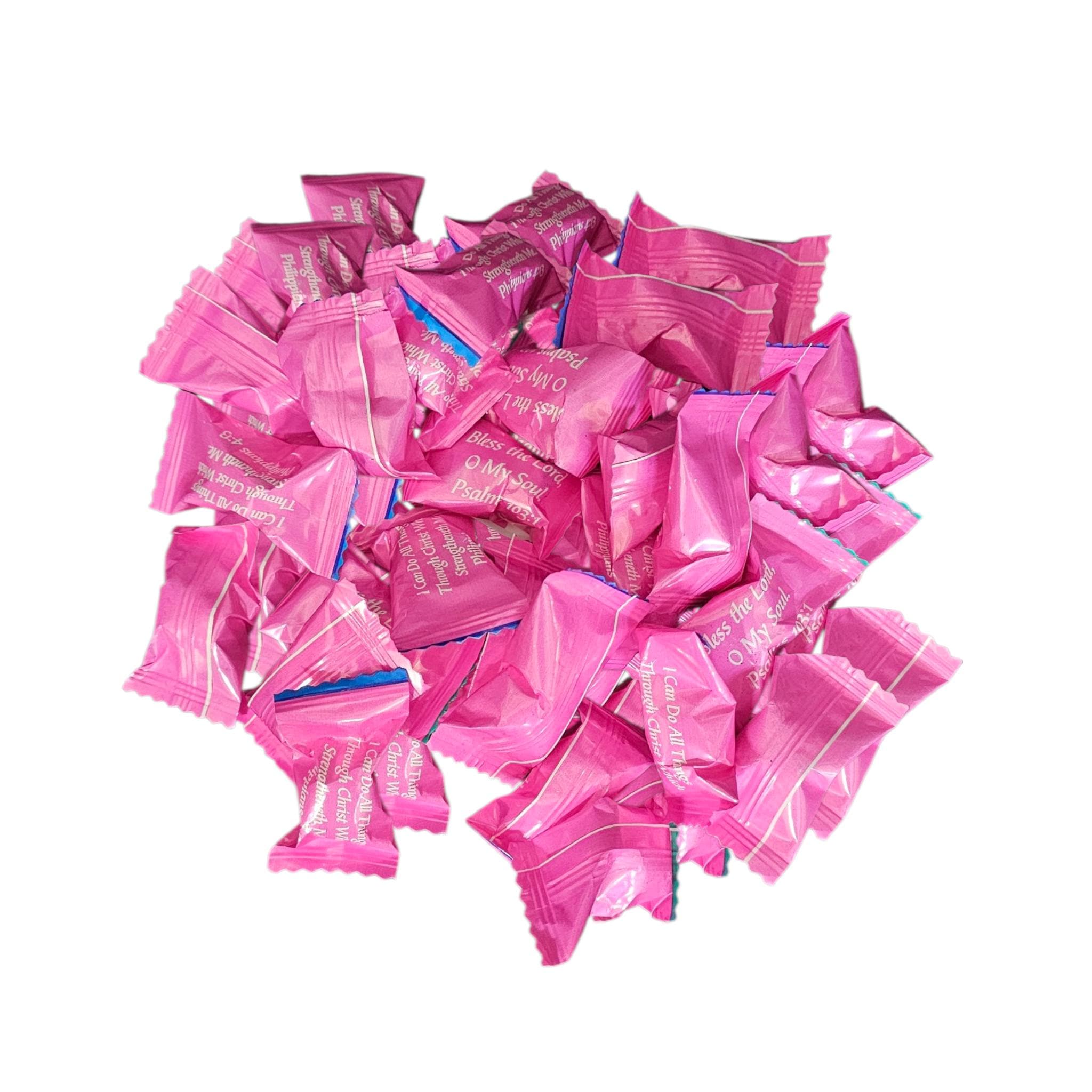 Prayer Bible verse Butter Mints Individually Wrapped candy 20 pieces - Vicais
