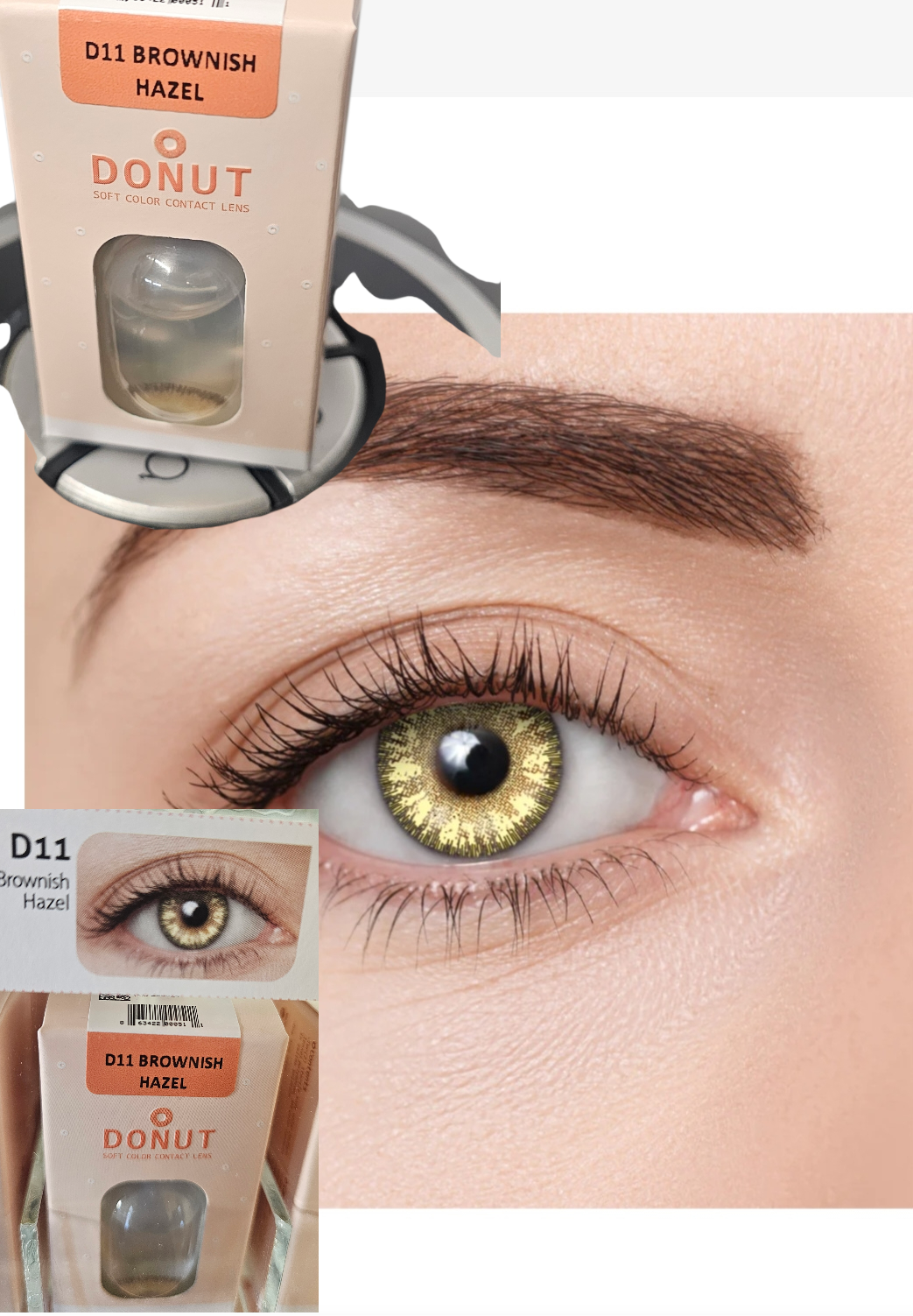 Donut Everyday Wear fashion Eye contact for cosplay effects - Vicais